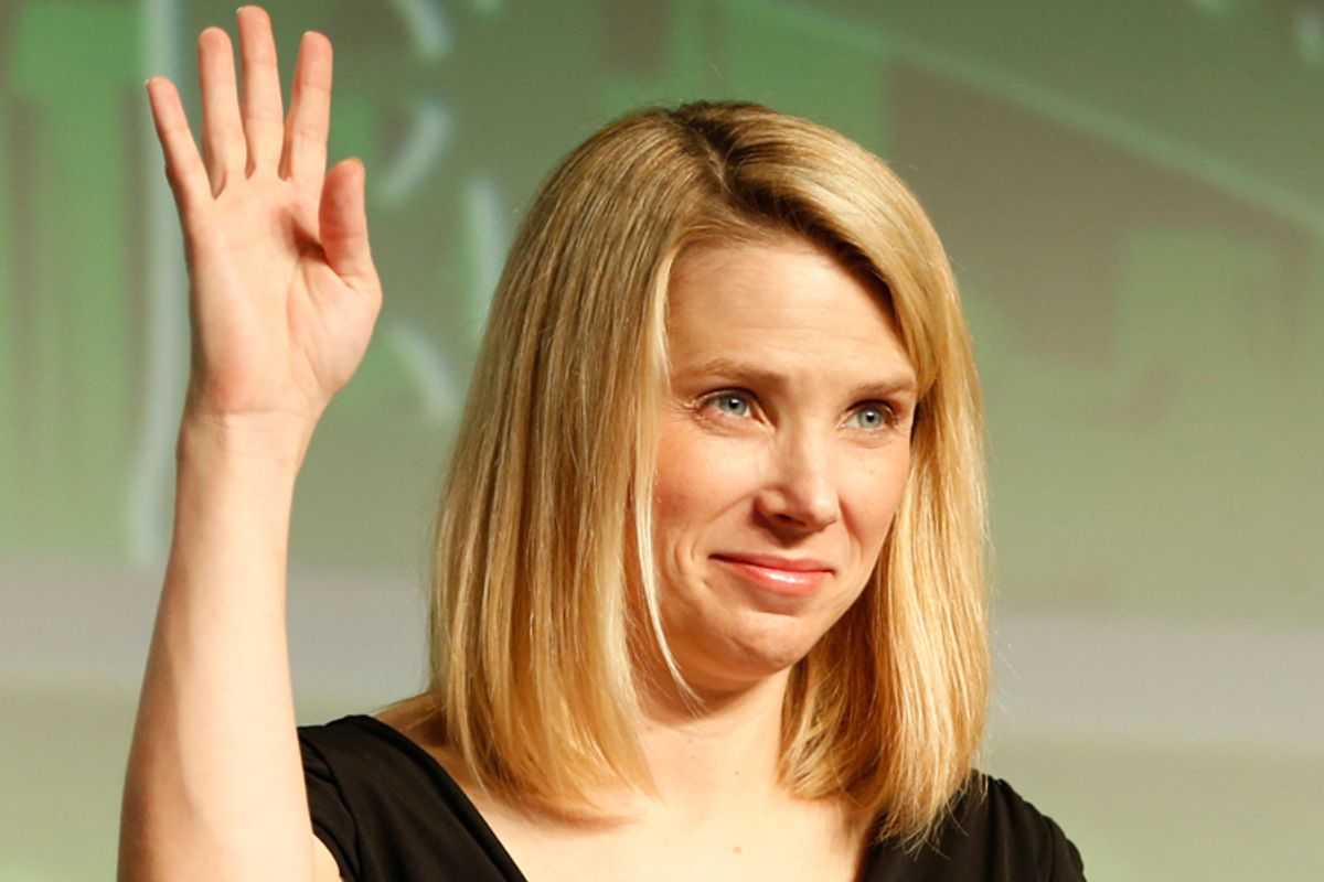 Yahoo! Chief Executive Marissa Mayer      (Reuters/Stephen Lam)