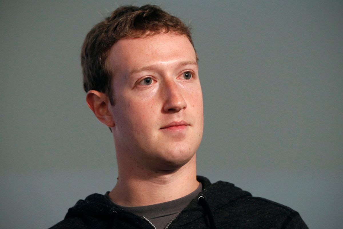 Facebook CEO Mark Zuckerberg                (Reuters/Robert Galbraith)