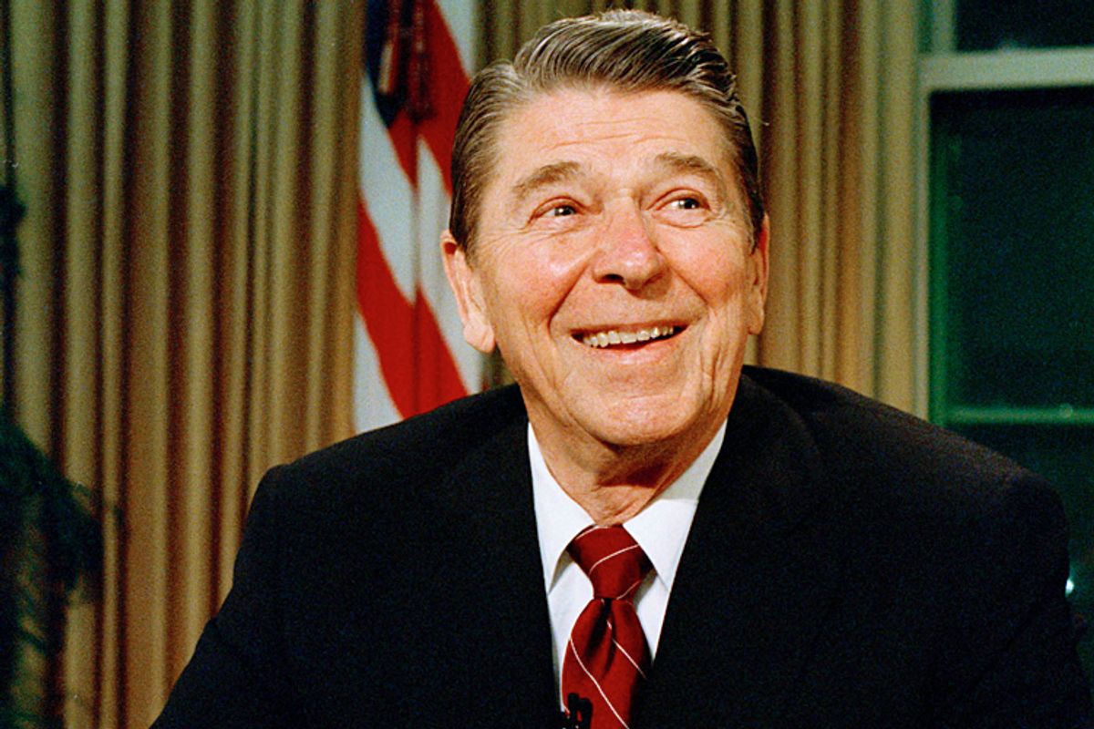 President Ronald Reagan        (AP/Doug Mills)