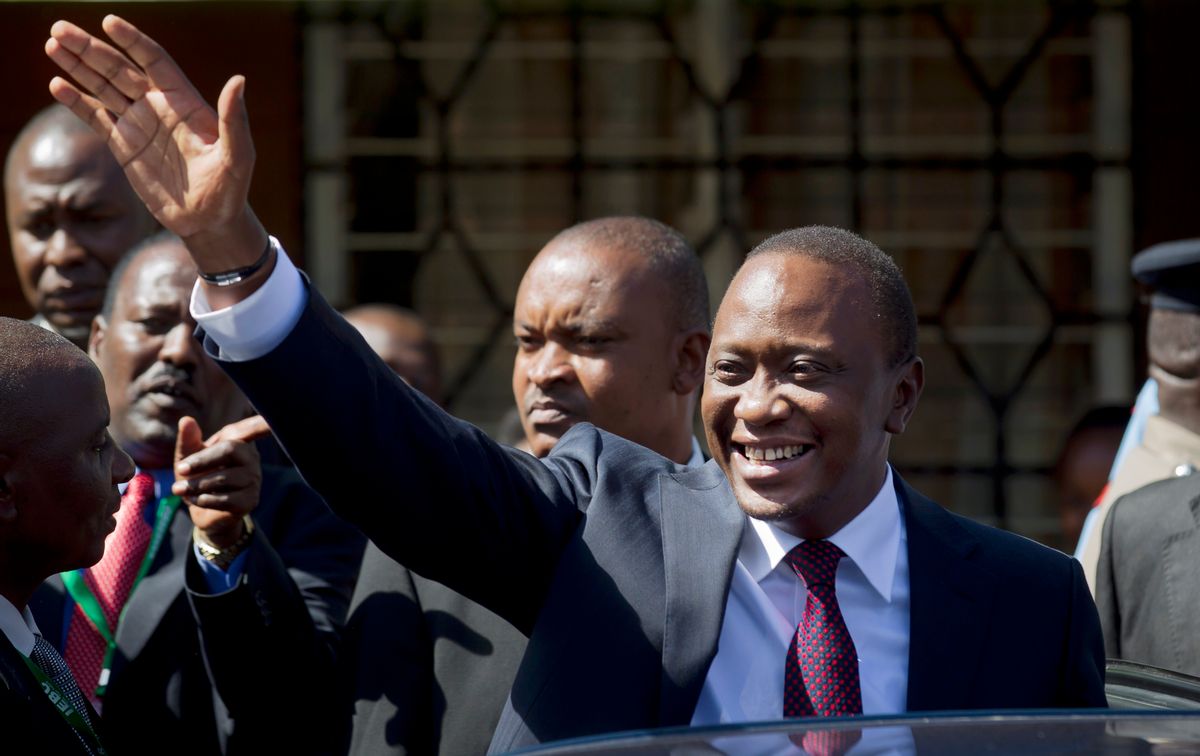Kenya's President-Elect Uhuru Kenyatta     (AP/Ben Curtis)