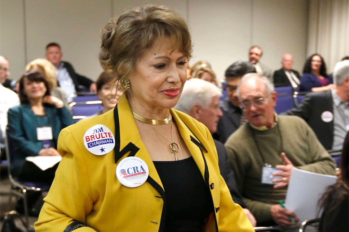 Celeste Greig, president of the California Republican Assembly  (AP/Rich Pedroncelli)