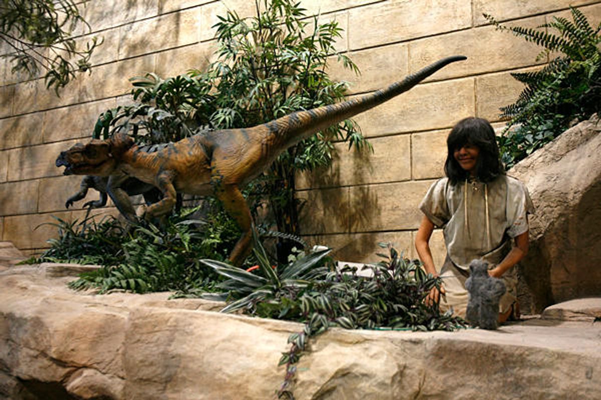 A scene from the Creation Museum in Petersburg, Kentucky     (via Creation Museum)