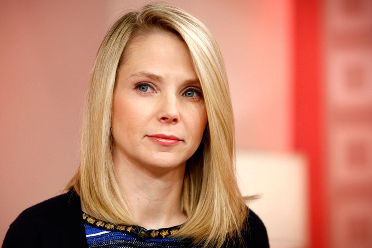 Yahoo CEO Marissa Mayer          (AP/Peter Kramer)