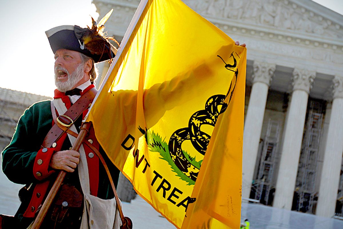 Tea Party supporter William Temple                   (AP/David Goldman)