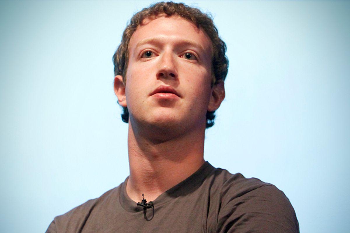 Facebook founder Mark Zuckerberg            (AP/Jeff Chiu)