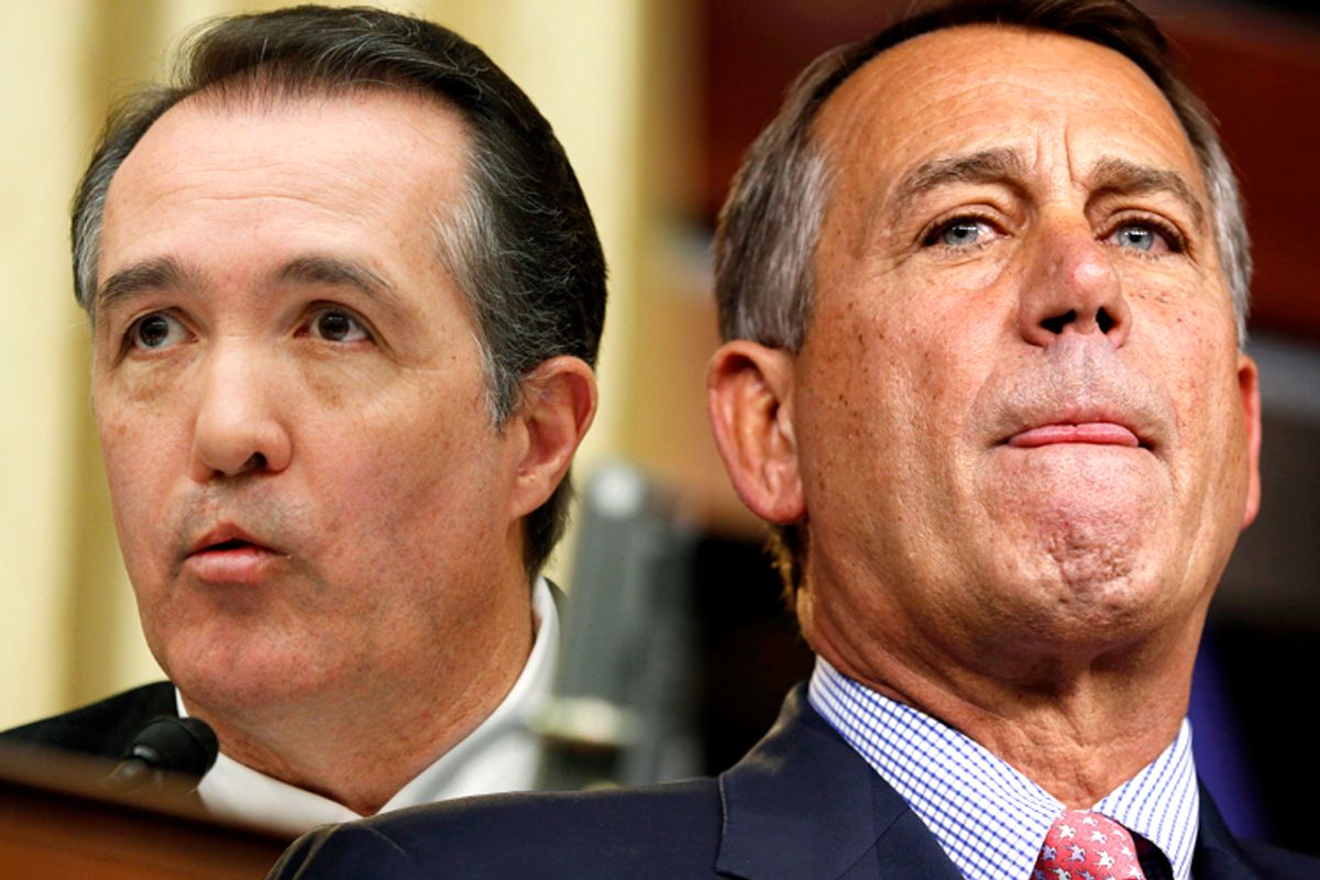 Trent Franks, John Boehner                      (AP/Manuel Balce Ceneta/Reuters/Kevin Lamarque)