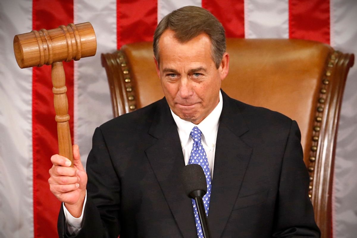 John Boehner                                                         (Reuters/Kevin Lamarque)