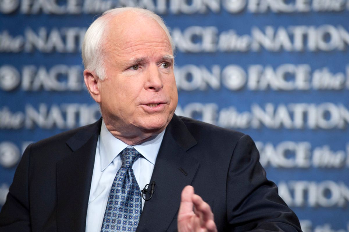 John McCain             (AP/Chris Usher)