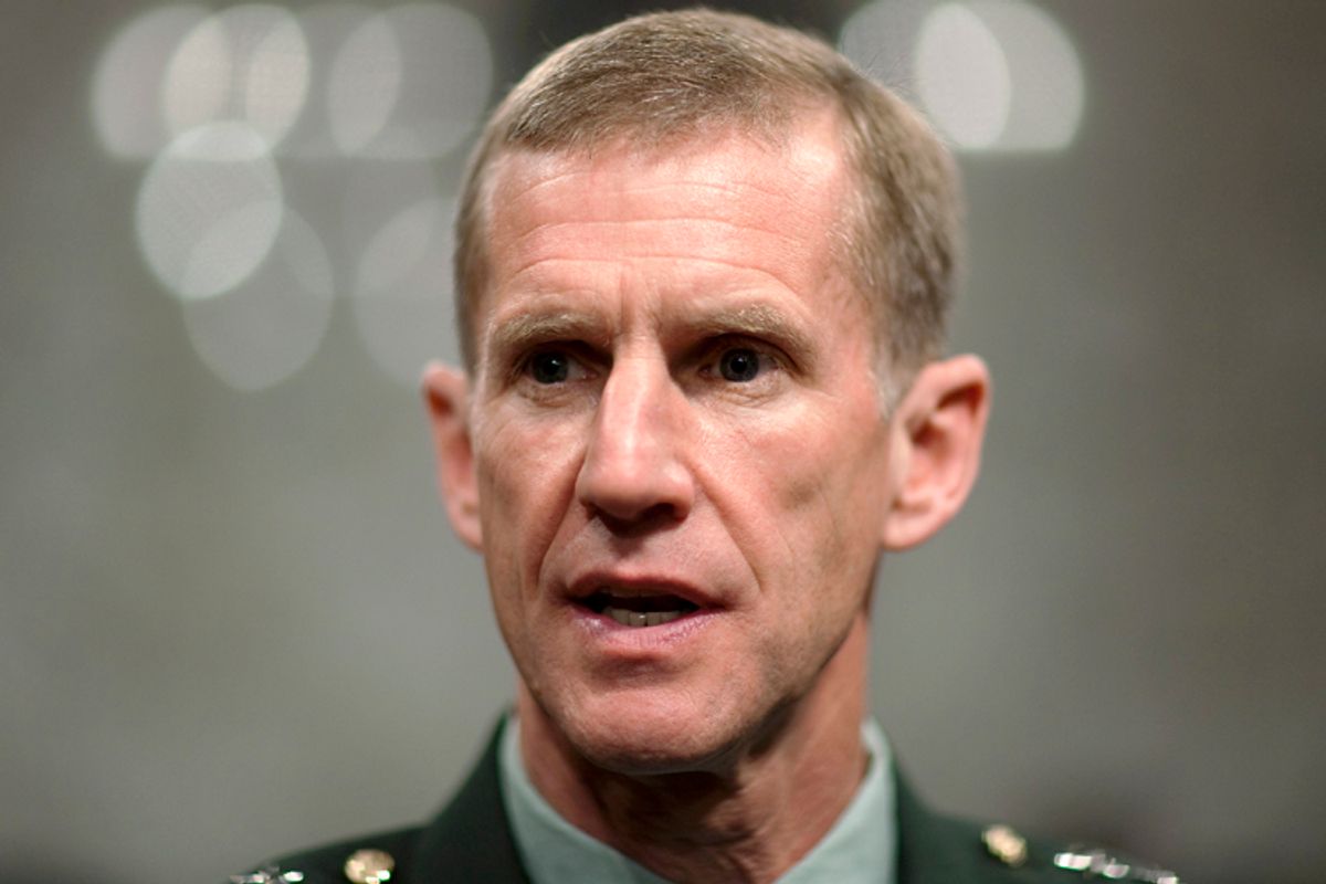 Stanley McChrystal   (Reuters/Joshua Roberts)