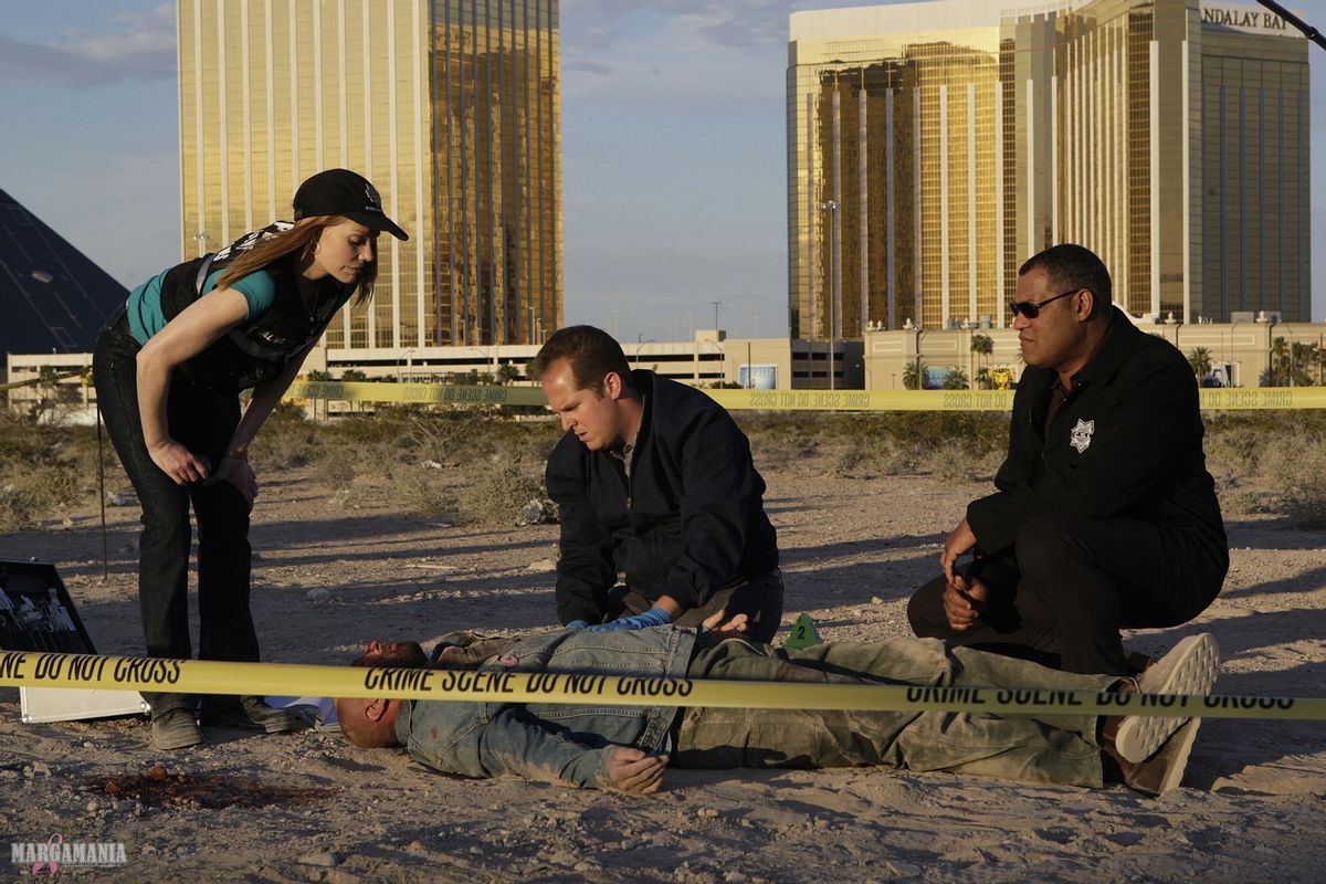 Scene still from "CSI: Las Vegas"           