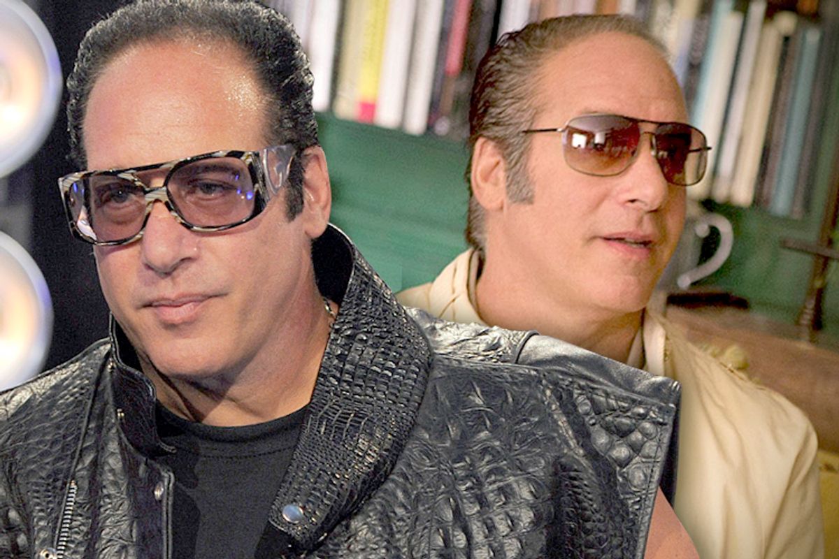 Andrew Dice Clay, shown here at the 2011 MTV Video Music Awards, appears in "Blue Jasmine."      (AP/Chris Pizzello)