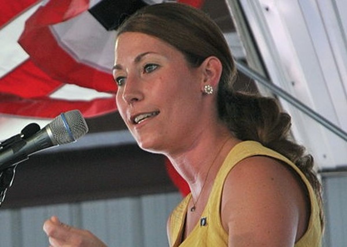 Kentucky Secretary of State Alison Lundergan Grimes, D.     (Wikipedia/Patrick Delahanty)