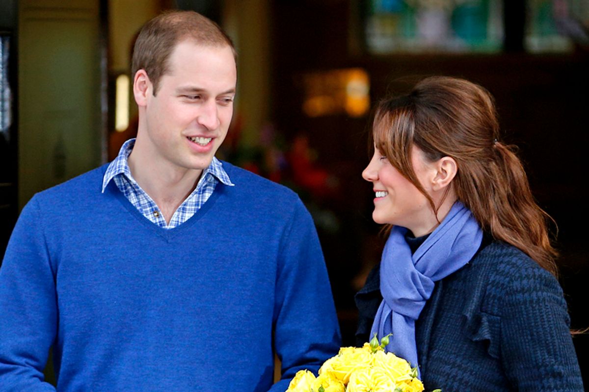 Prince William, Catherine, Duchess of Cambridge       (Reuters/Andrew Winning)