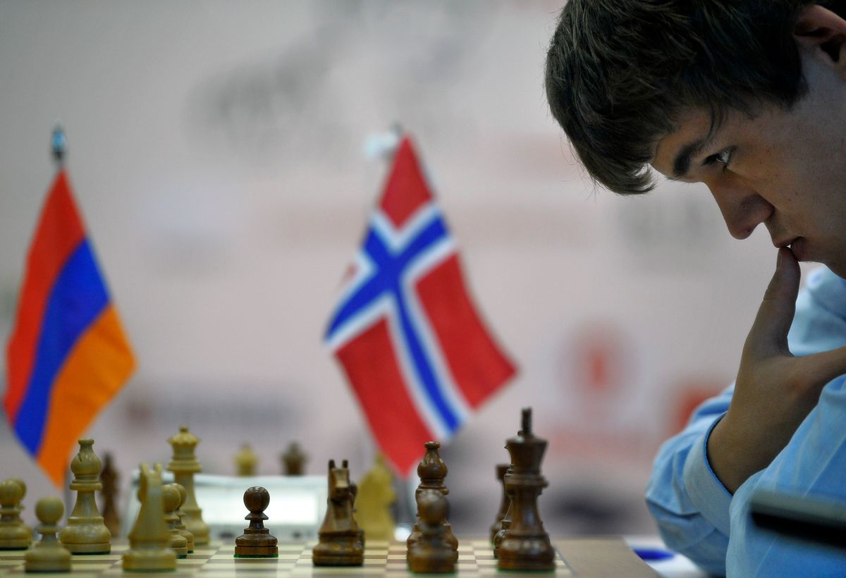 Magnus Carlsen  (AP/Alvaro Barrientos)