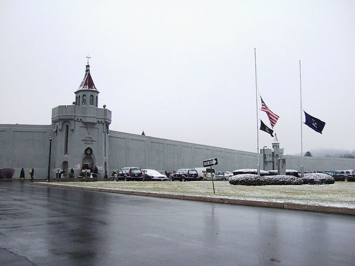  Attica Correctional Facility in New York.  (Wikimedia)