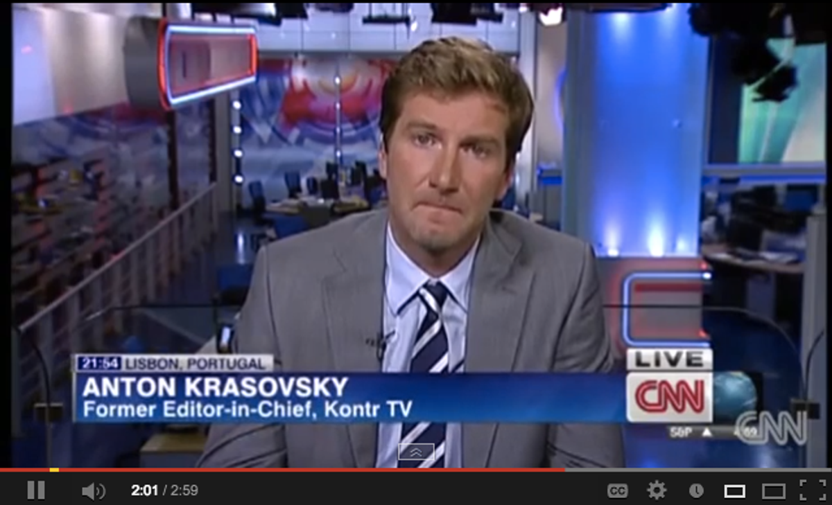 Anton Krasovsky  (CNN via YouTube)