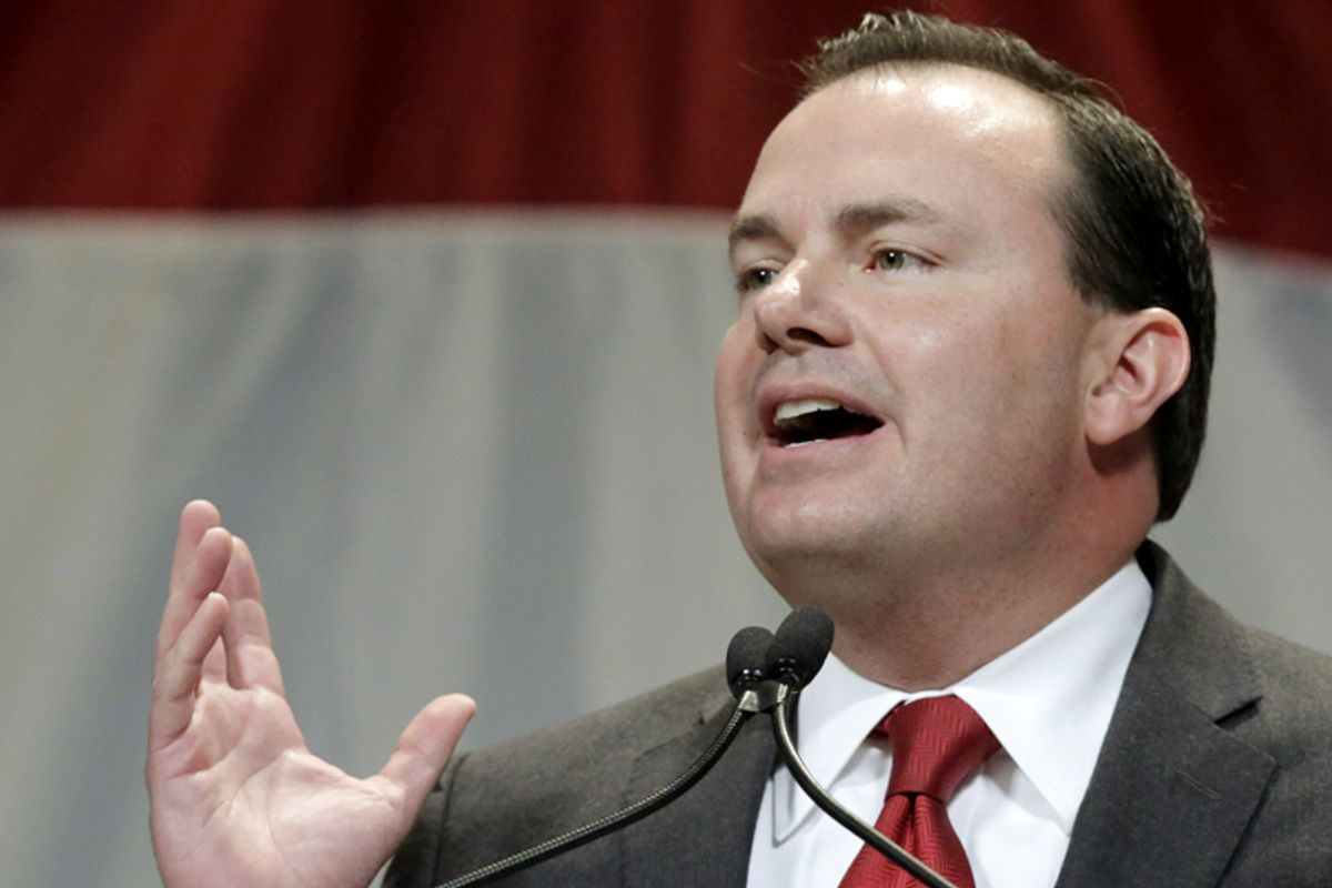 Mike Lee        (AP/Rick Bowmer)