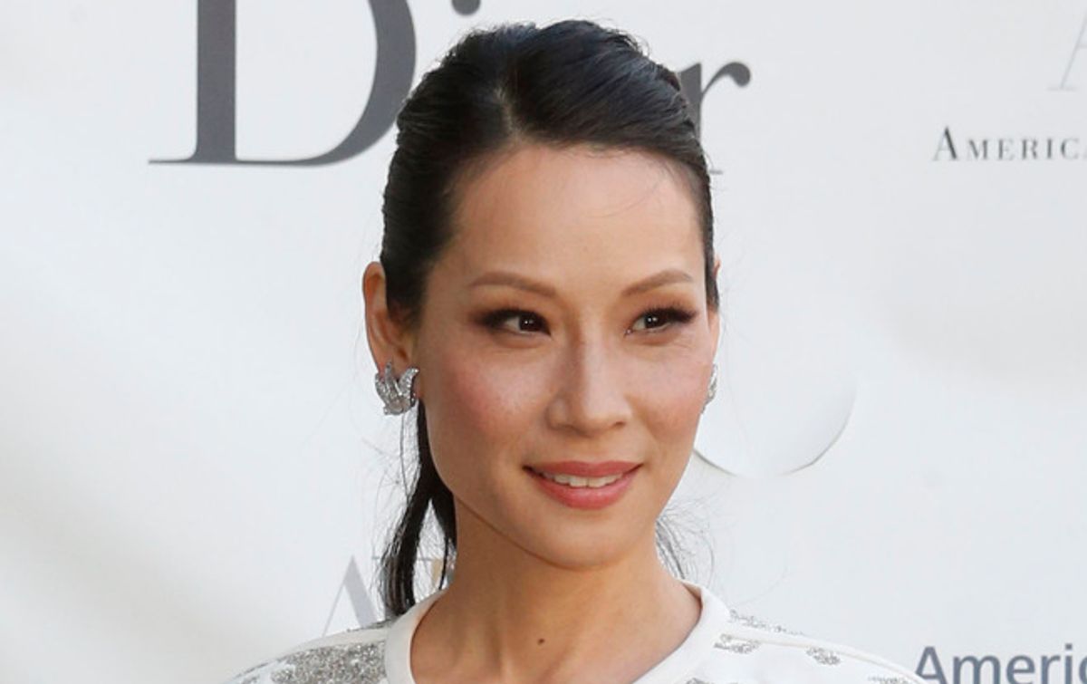 Actress Lucy Liu arrives for the American Ballet Theatre Spring Gala at the Metropolitan Opera House, Monday, May 13, 2013 in New York. (Jason Decrow/invision/ap)