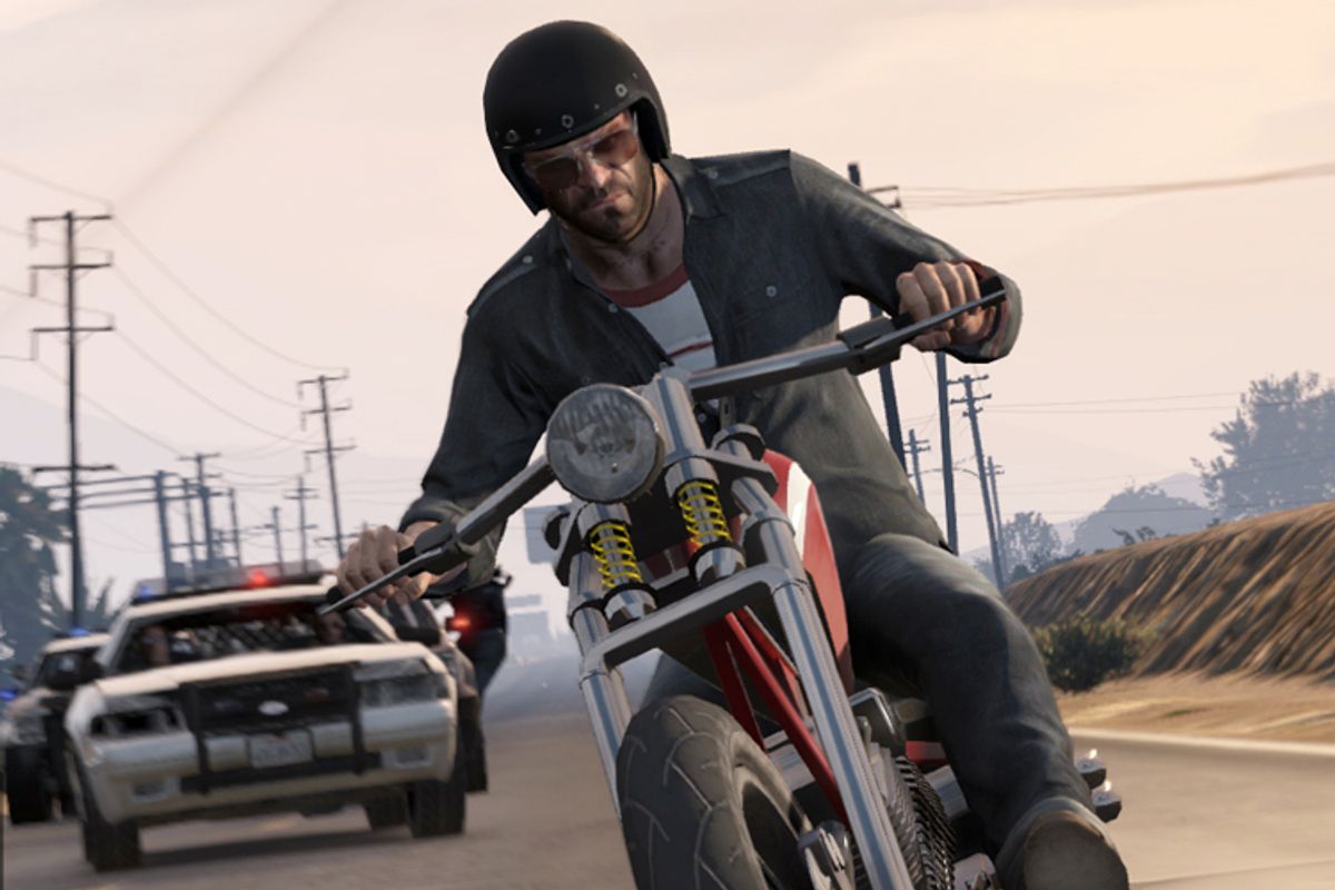 Screen shot from "Grand Theft Auto V"    (AP/Rockstar Games)
