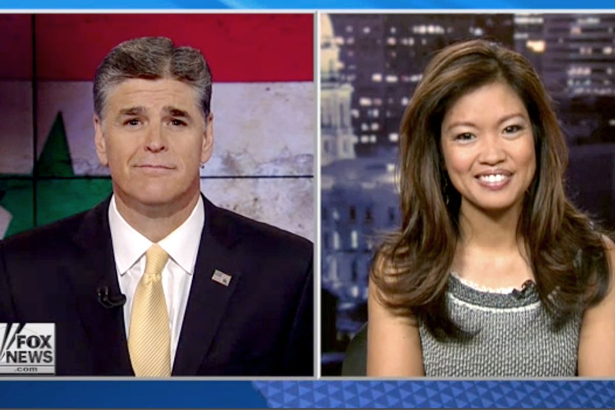 Sean Hannity, Michelle Malkin          (Fox News)