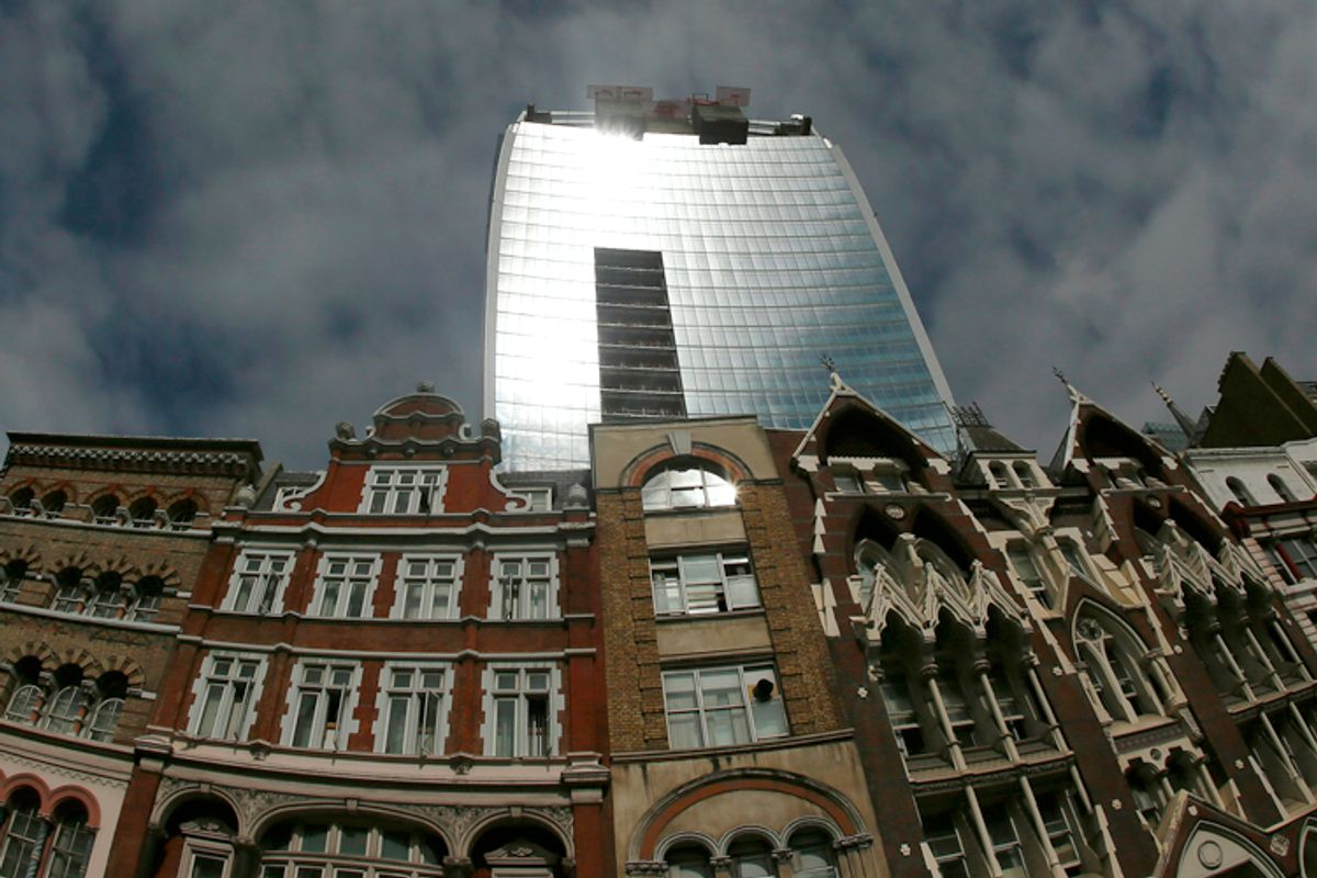 Walkie Talkie tower in central London    (Reuters/Stefan Wermuth)
