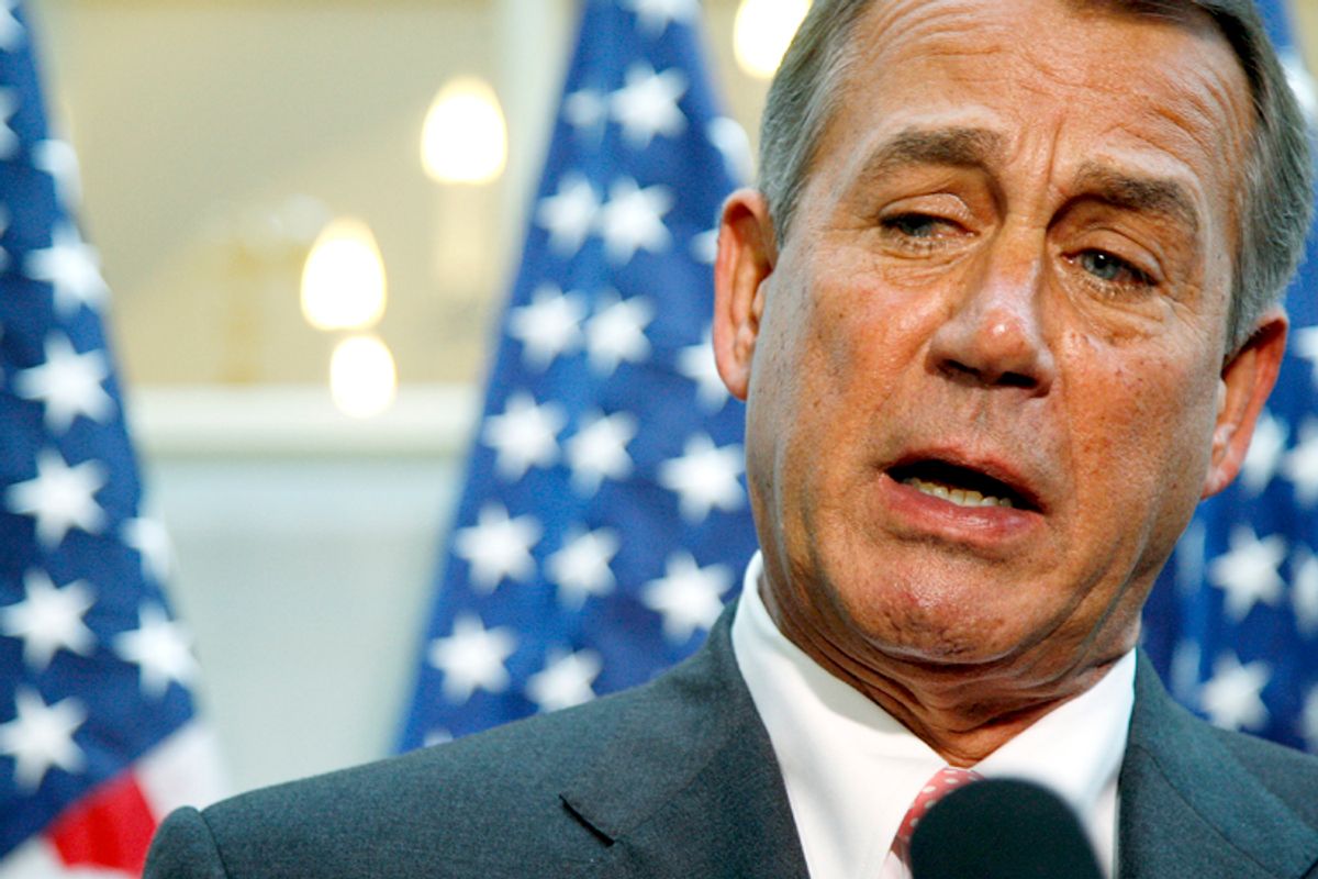 John Boehner                                   (Reuters/Jonathan Ernst)