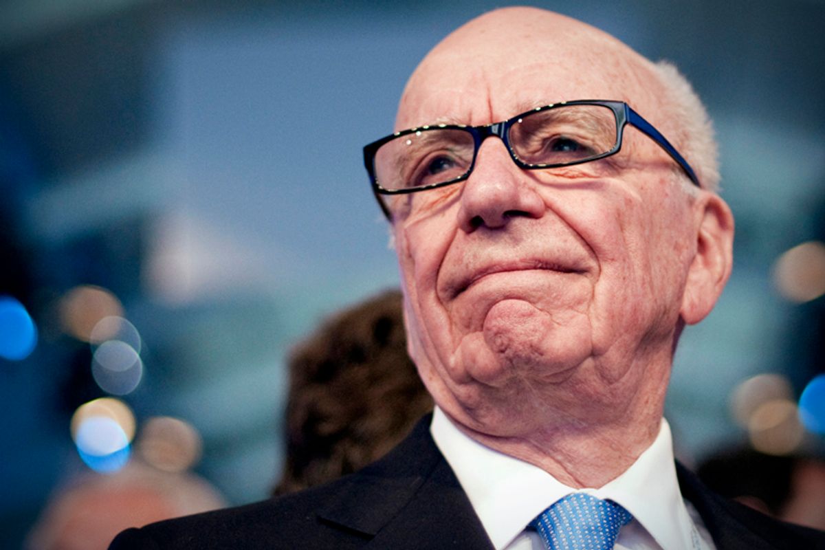 Rupert Murdoch                  (Reuters/Lionel Bonaventure)