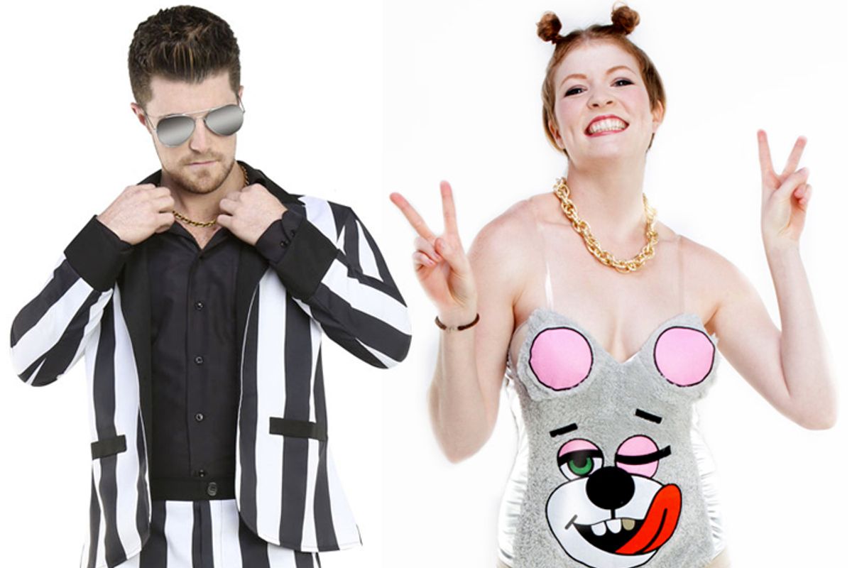 Robin Thicke, Miley Cyrus costumes    (spirithalloween.com)