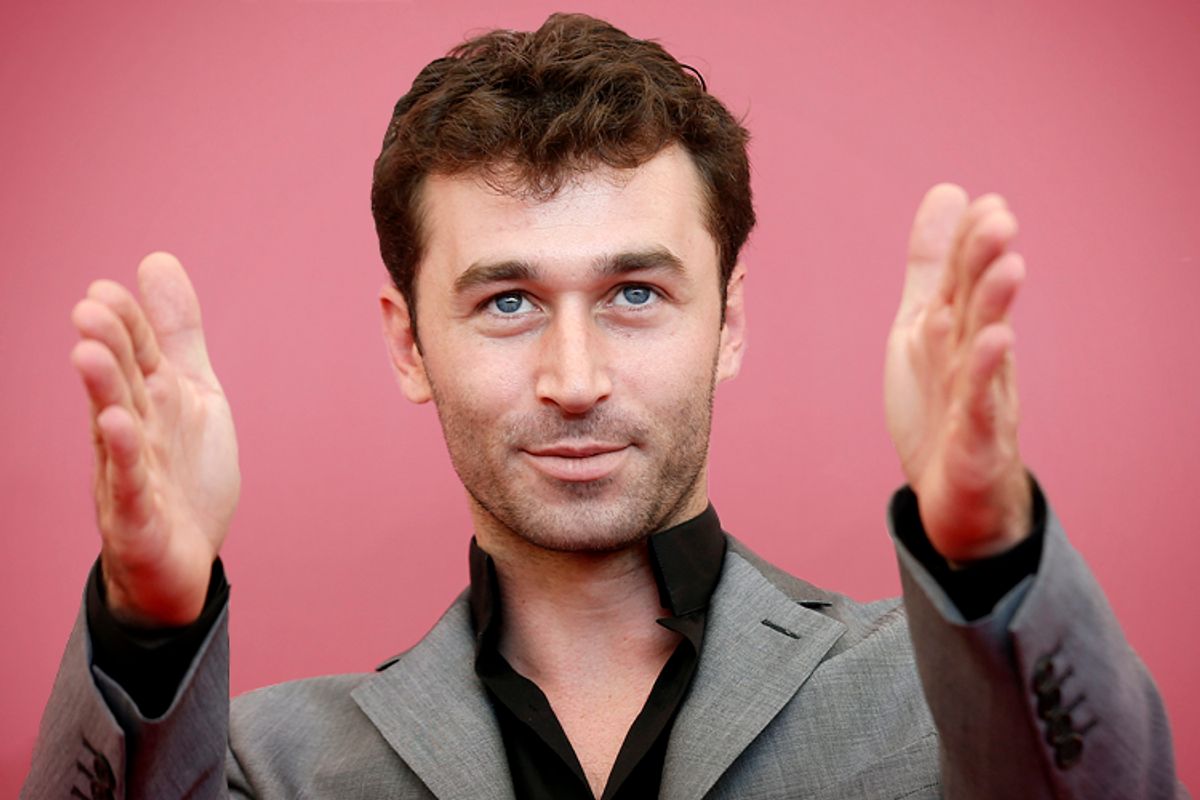 Male porn star James Deen     (Reuters/Alessandro Bianchi)