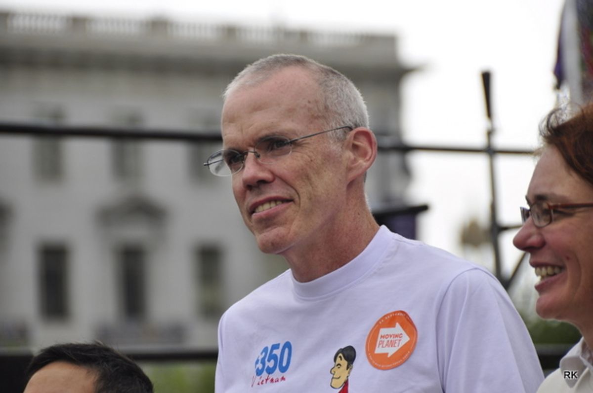 Bill McKibben, whose organization has been leading the charge to divest from fossil fuels    (Rachel Kao, 350.org)