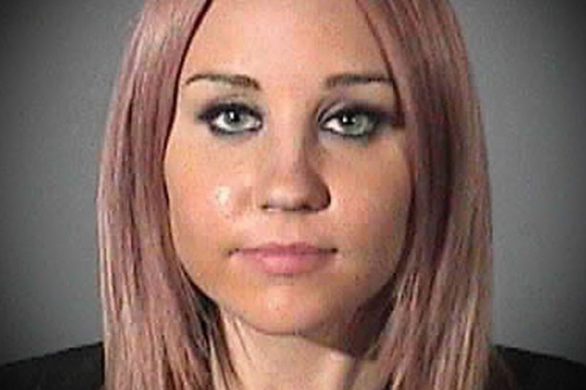 Amanda Bynes in her April 06, 2012 booking photo.        (AP/Los Angeles County Sheriff's Department)