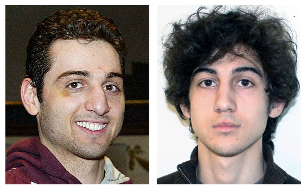 Brothers Tamerlan, left, and Dzhokhar Tsarnaev (AP)
