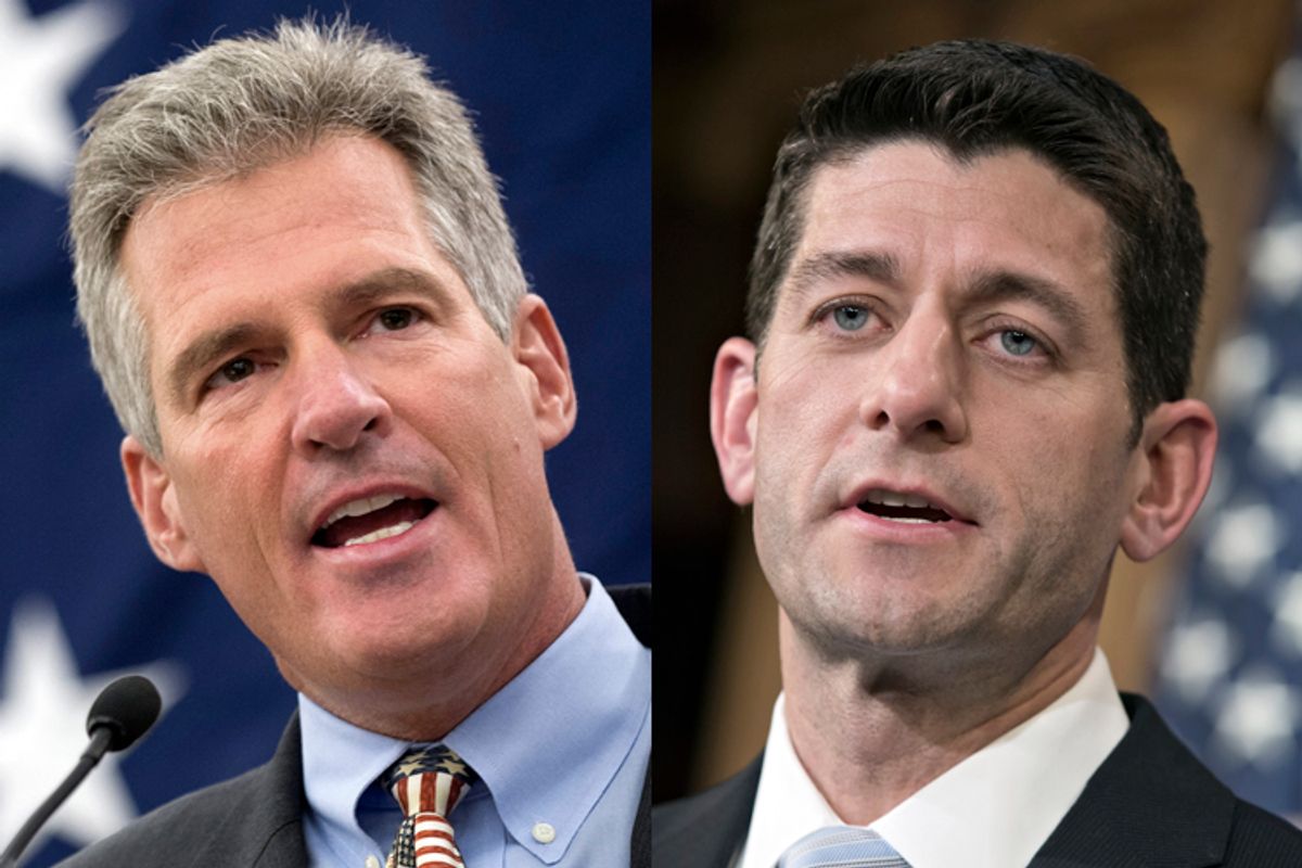 Scott Brown, Paul Ryan         (Reuters/Gretchen Ertl/AP/J. Scott Applewhite)
