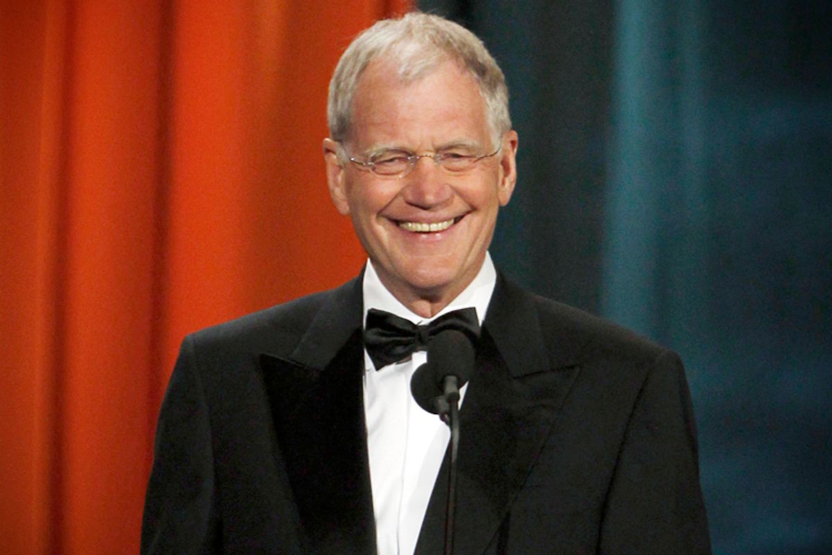 David Letterman   (Reuters/Jessica Rinaldi)