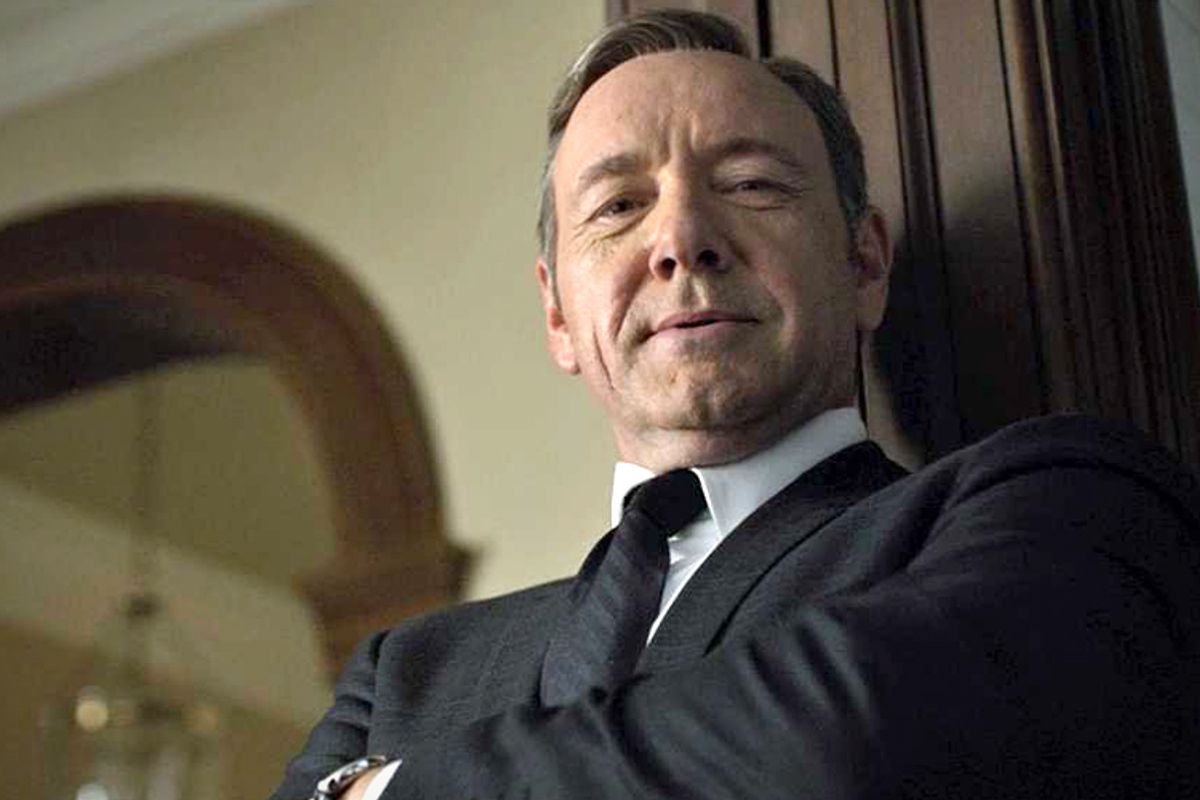 Kevin Spacey as Frank Underwood in "House of Cards"           (Netflix)