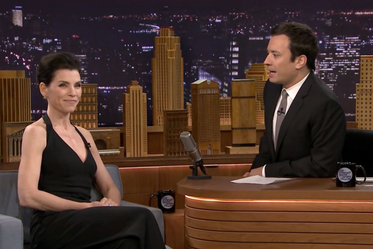 Julianna Margulies on "The Tonight Show with Jimmy Fallon"       (NBC)