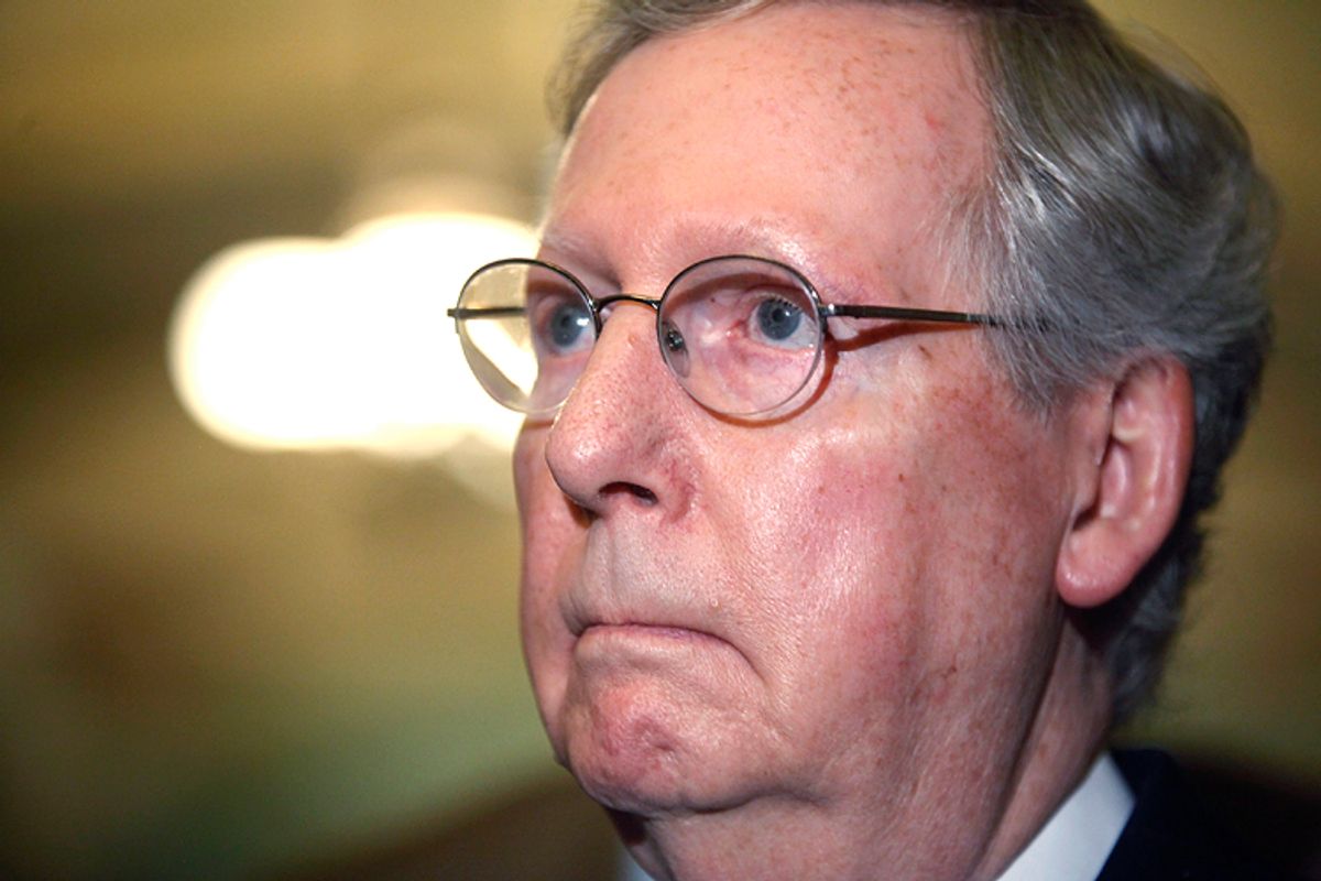 Mitch McConnell                                        (Reuters/Jonathan Ernst)