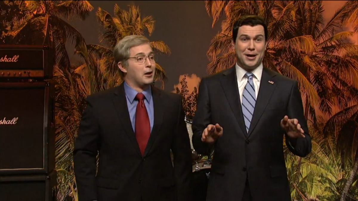  Beck Bennett and Taran Killam  (Screen shot, Saturday Night Live)