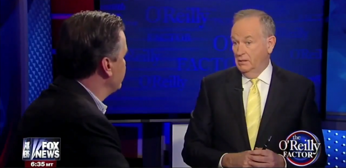 John Calipari and Bill O'Reilly    (Screen shot, Fox News)