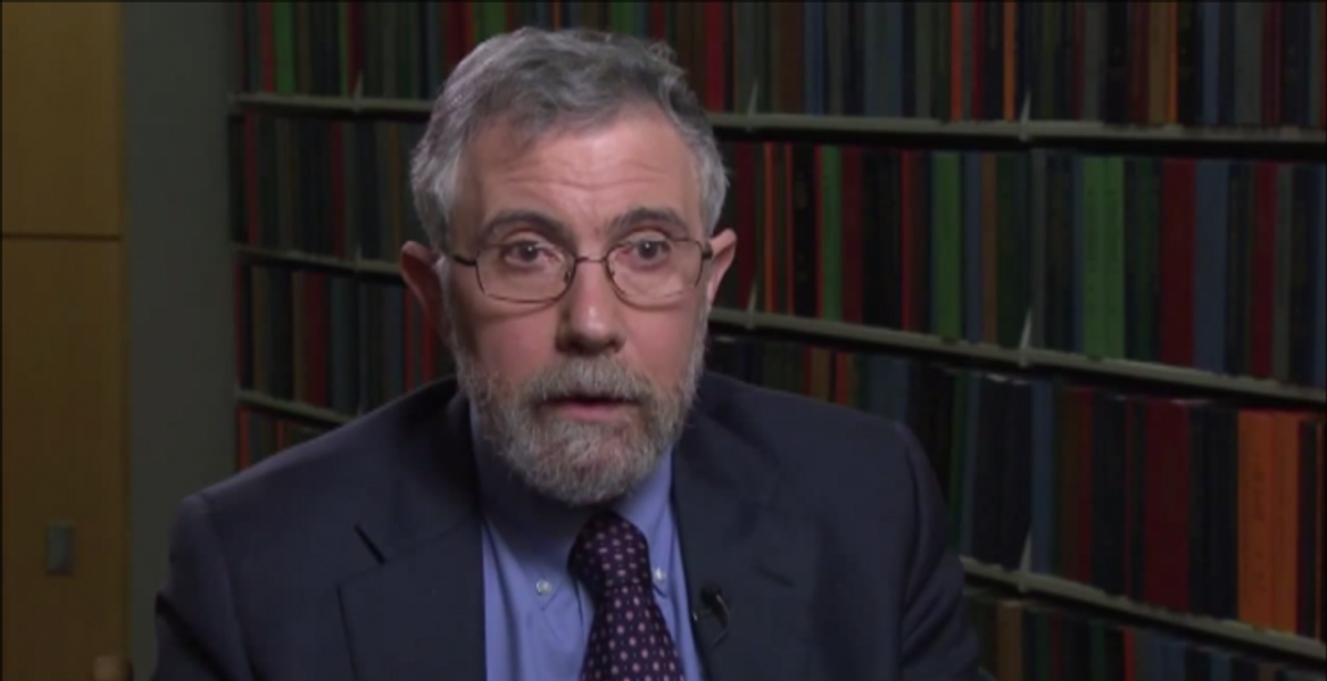  Paul Krugman                                                                                                                (Screen shot, Bloomberg)