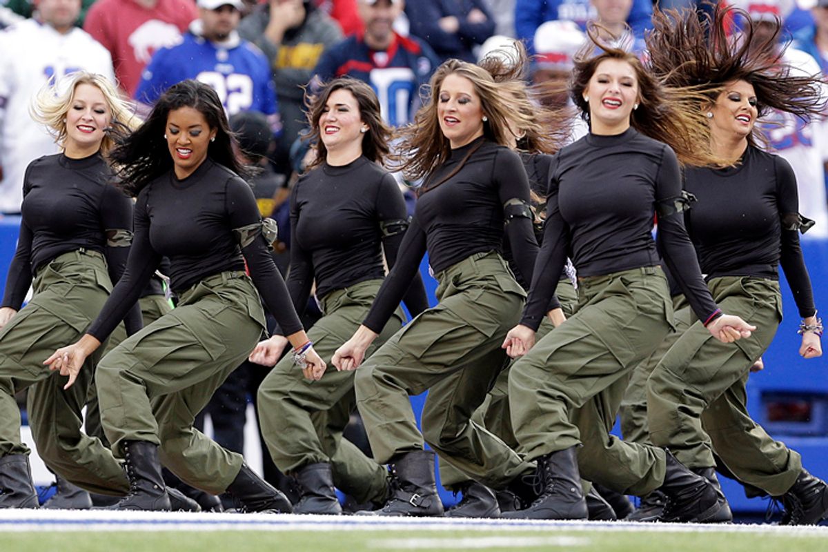 Buffalo Bills cheerleaders          (AP/Heather Ainsworth)