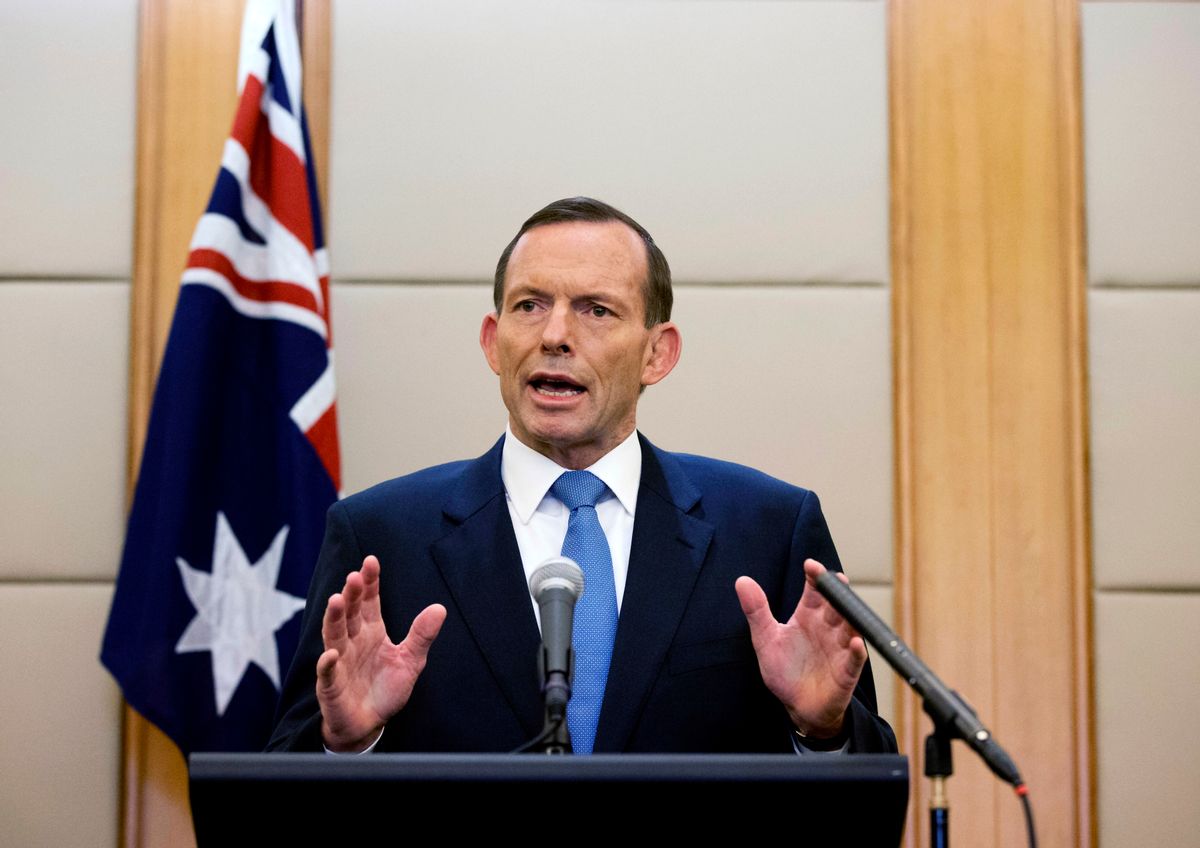 Australian Prime Minister Tony Abbott    (AP/Andy Wong)