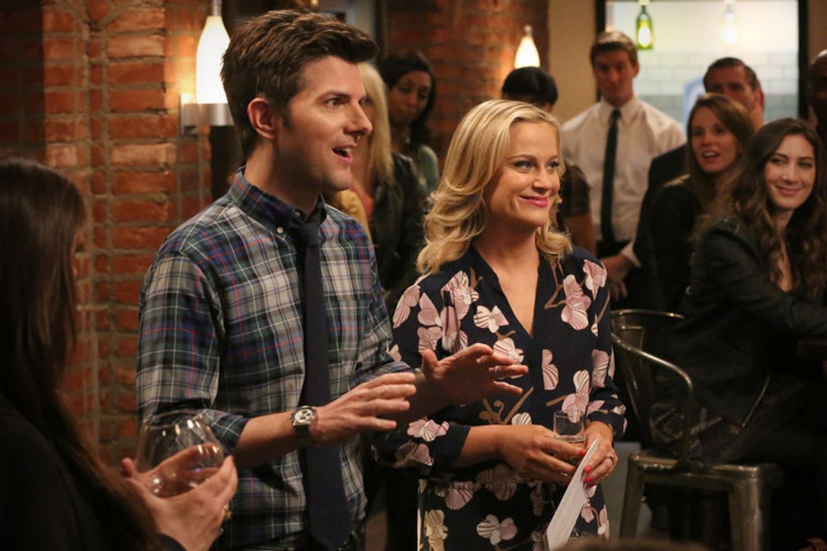 Adam Scott and Amy Poehler in "Parks and Recreation"     (NBC/Byron Cohen)
