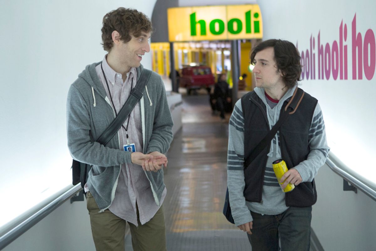 Thomas Middleditch and Josh Brener in "Silicon Valley"       (HBO/Jaimie Trueblood)
