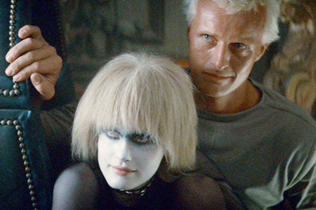 Daryl Hannah and Rutger Hauer in "Blade Runner"     