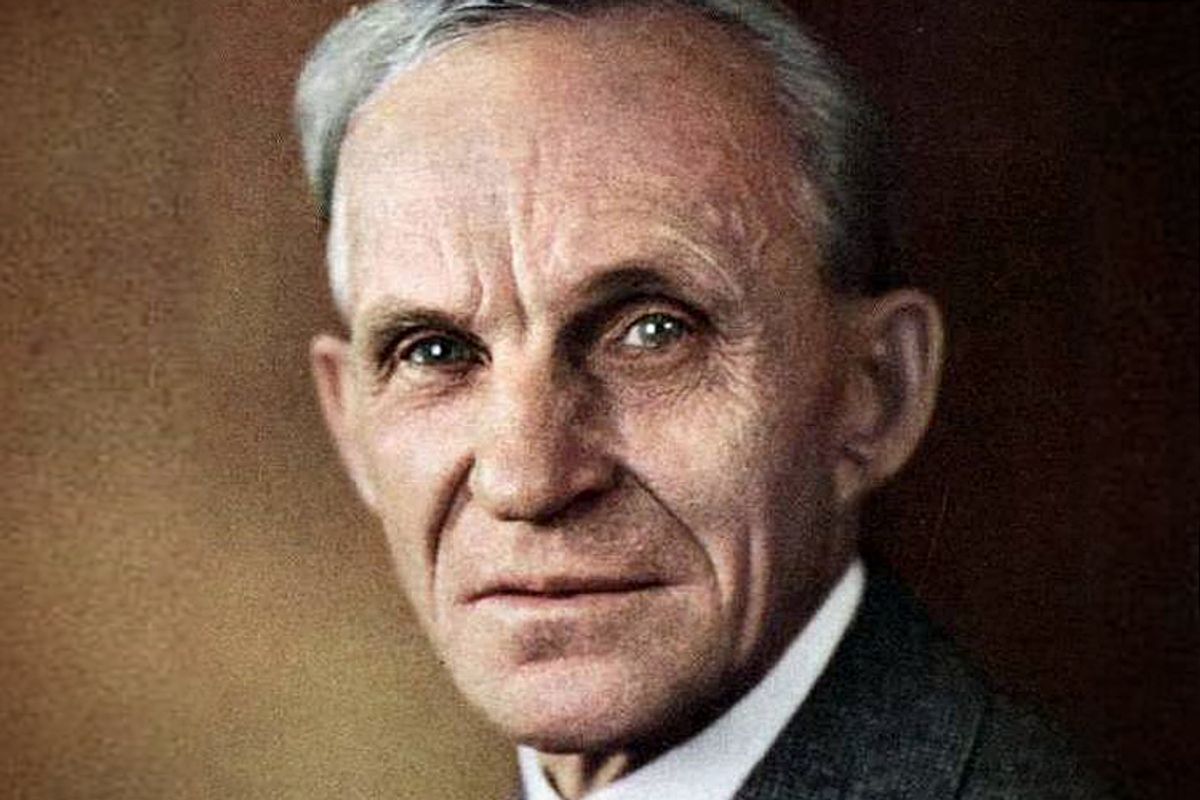 Henry Ford     (Wikimedia/Jeffrey White Studios)