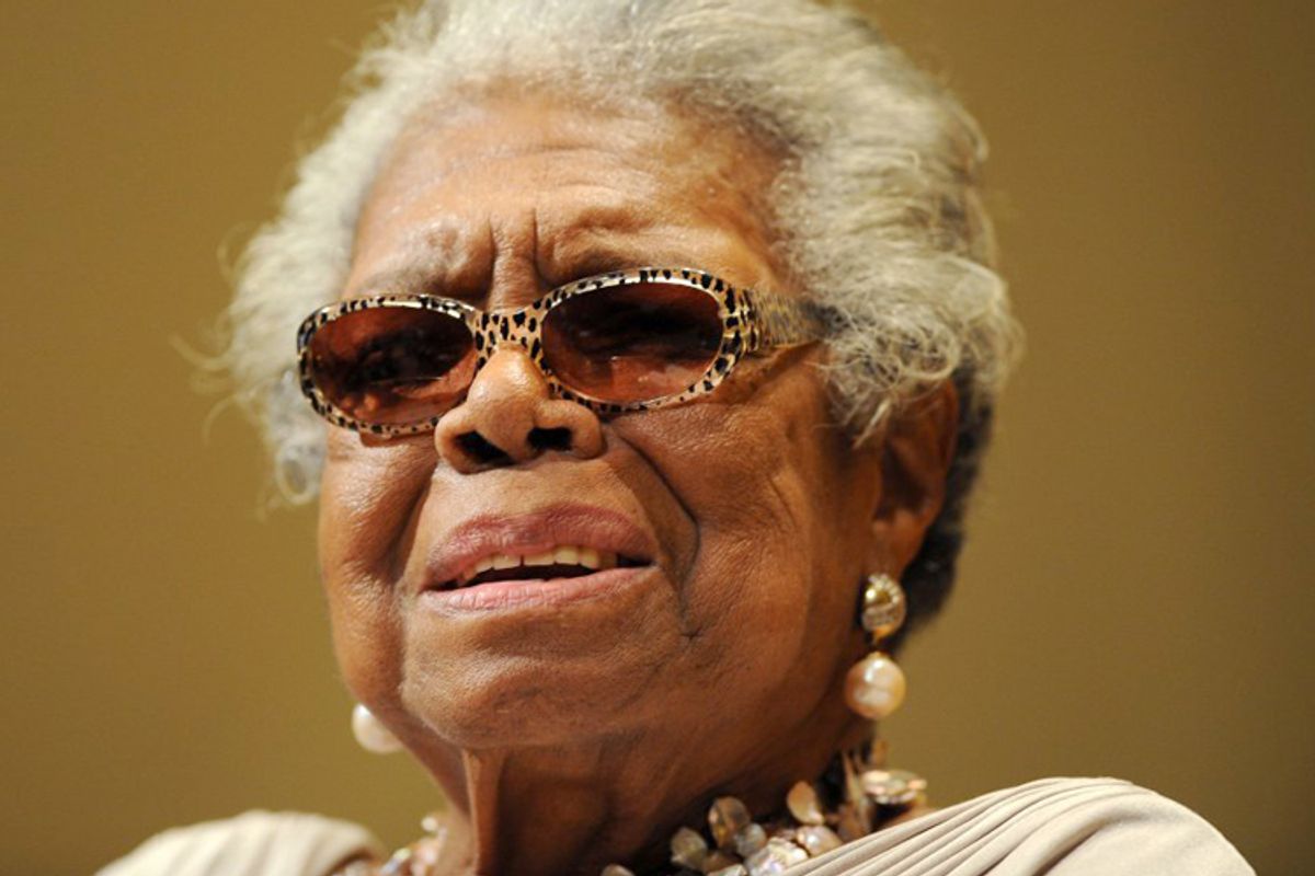 Maya Angelou        (AP/Jeff Daly)