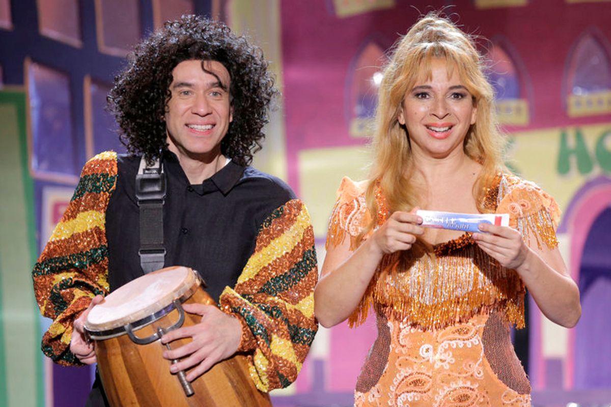 Fred Armisen and Maya Rudolph in "The Maya Rudolph Show"   (NBC/Paul Drinkwater)