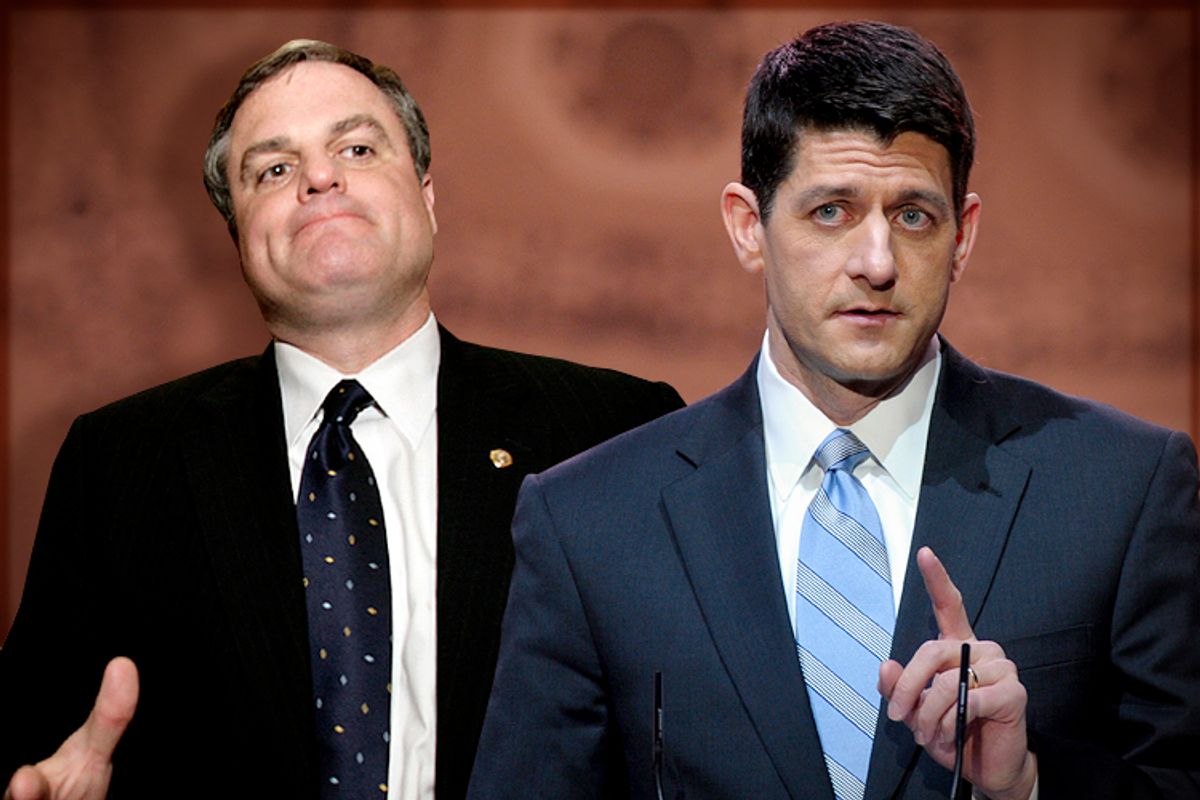 Mark Pryor, Paul Ryan          (Reuters/Yuri Gripas/AP/Susan Walsh/Photo collage by Salon)