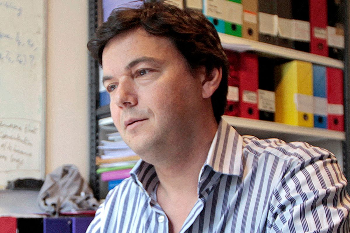 Thomas Piketty                  (Reuters/Charles Platiau)